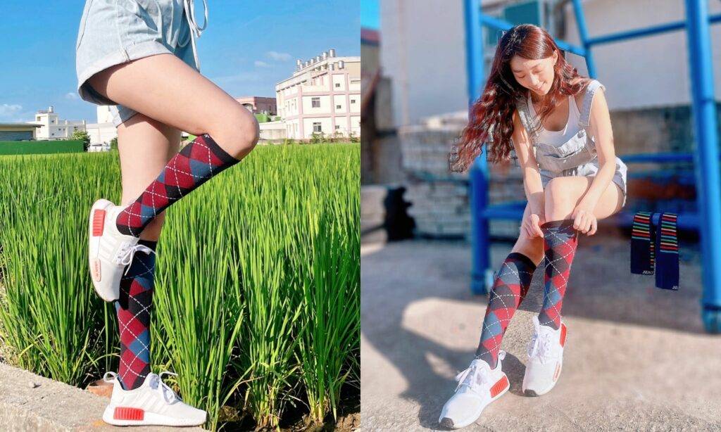 壓力襪是智商稅嗎？婭薇恩飛塑襪網紅實穿推薦