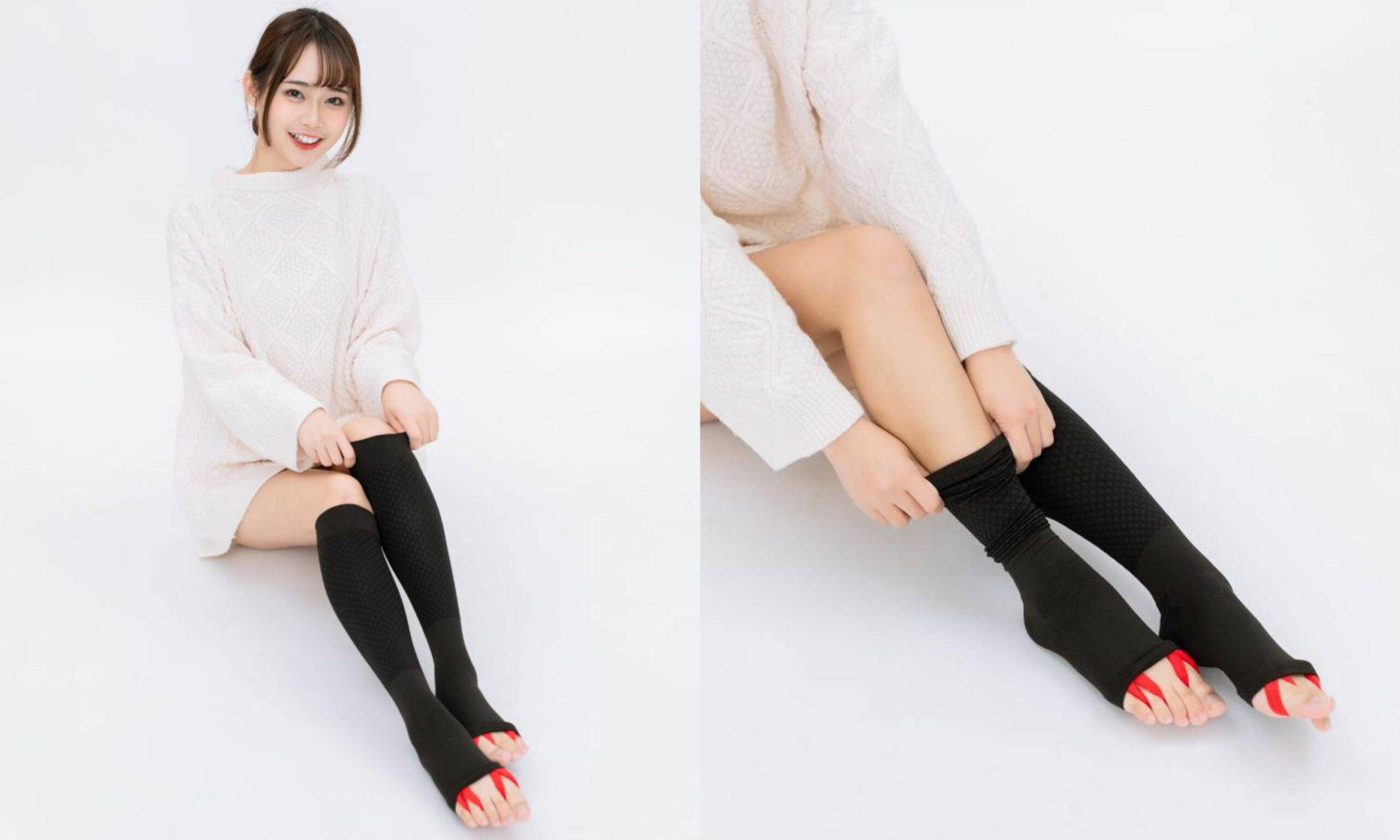 婭薇恩ALOVIN正盤襪穿着示範